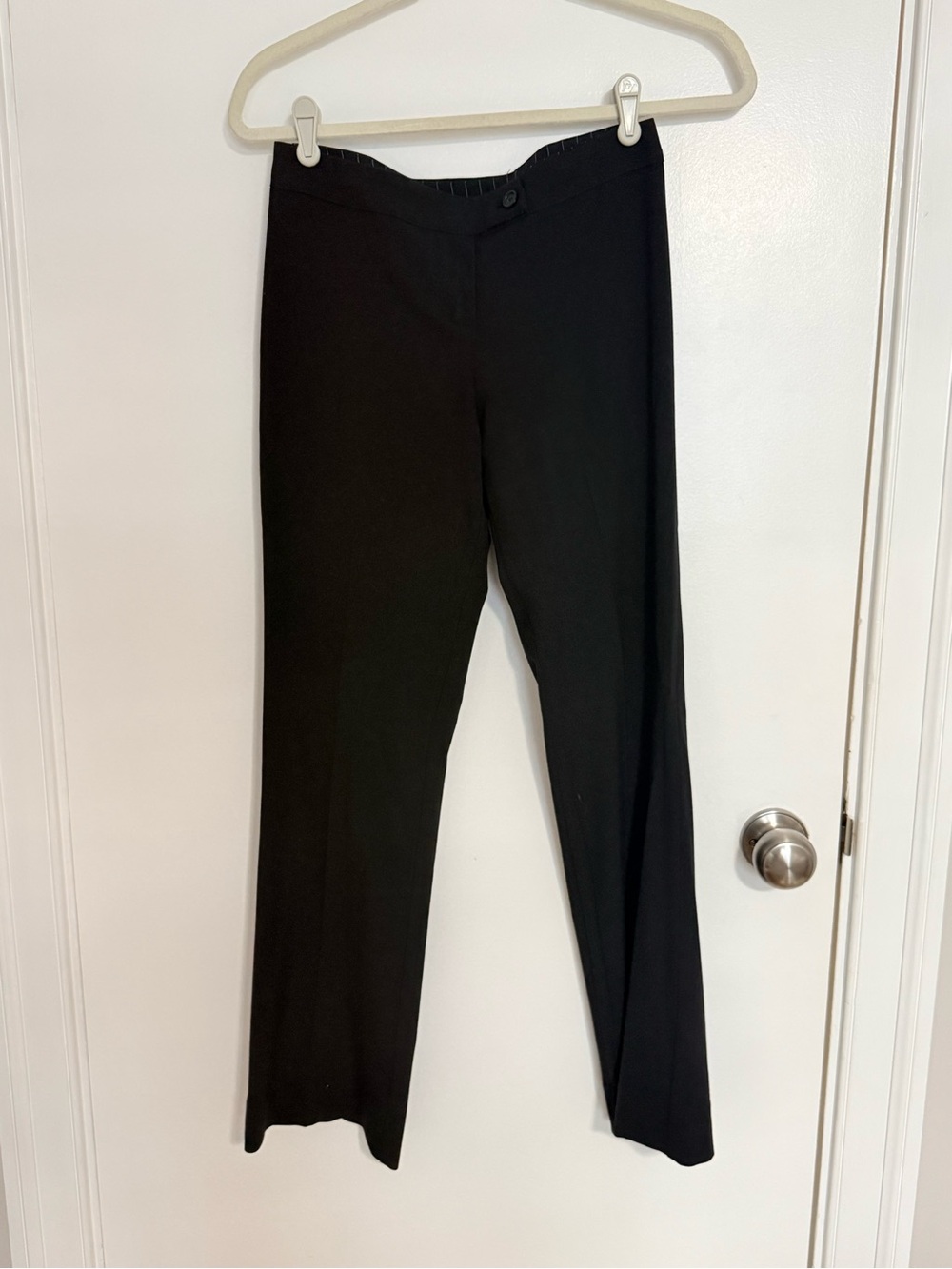 Black Straight Leg Dress Pants